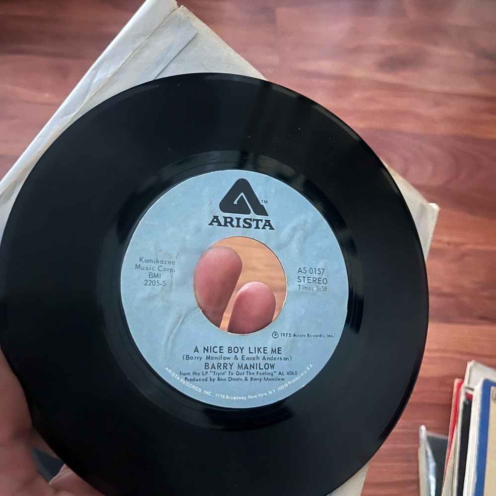 Barry Manilow Vinyl Record